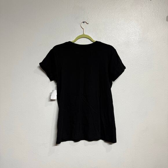 Odd People Black Graphic T-Shirt Sz S NWT - Picture 10 of 13